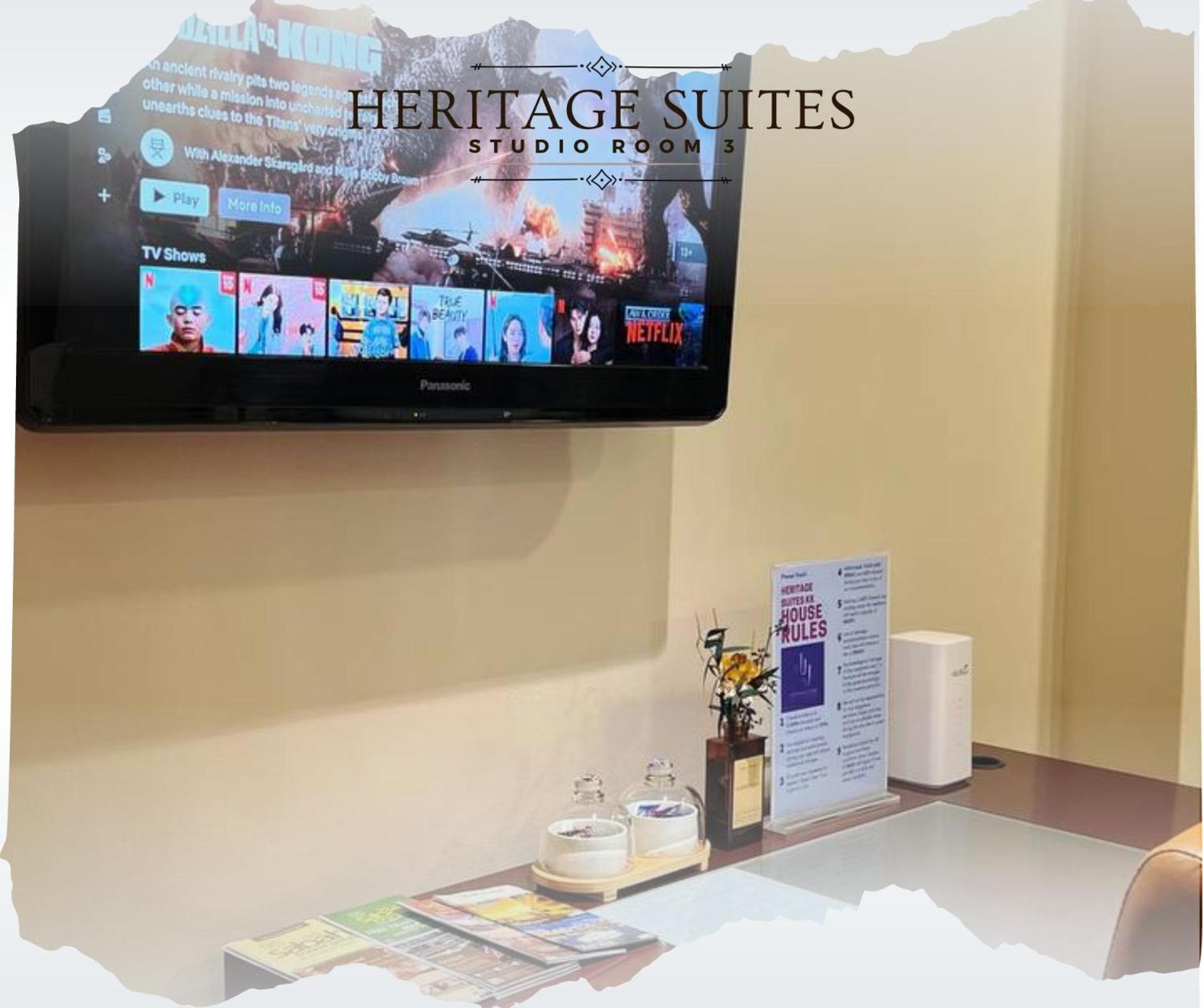 New Homestay !! Heritage Suites Near Imago Mall City Central , Free Highspeed Wifi & Netflix , Kota Kinabalu *